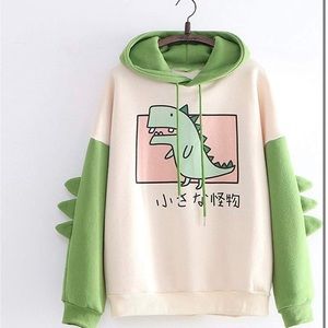 Dinosaur hoodie with spikes